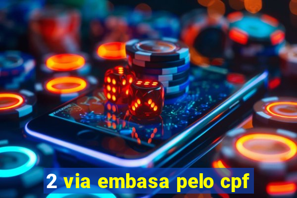 2 via embasa pelo cpf